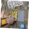 BIUDECO 80pcs Fishing Rod Guide Rings Rod Tips Repair Kit