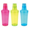 True Fabrication 2878 Jolt Neon Cocktail Shaker, Multicolor