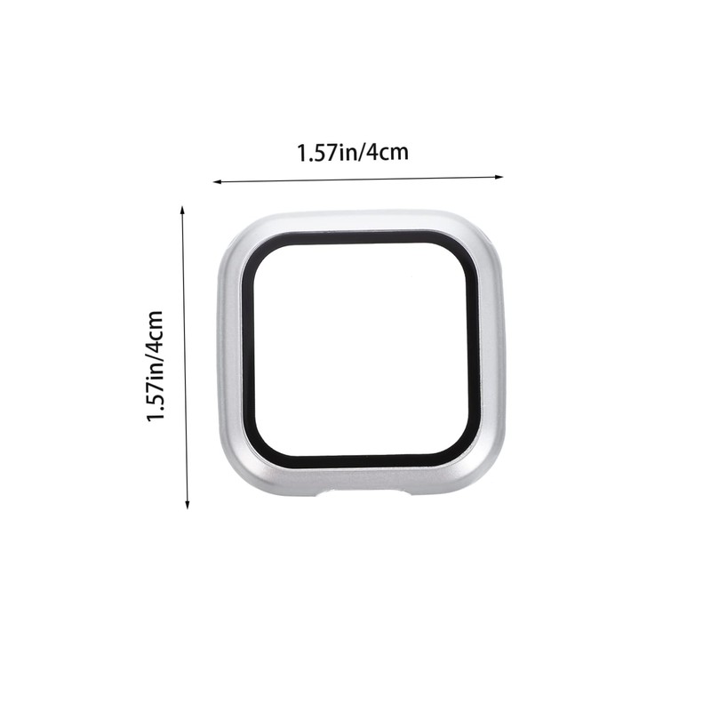 jojofuny 3sets Watch Screen Protector Anti-Scratch Smartwatch Shell Full Access