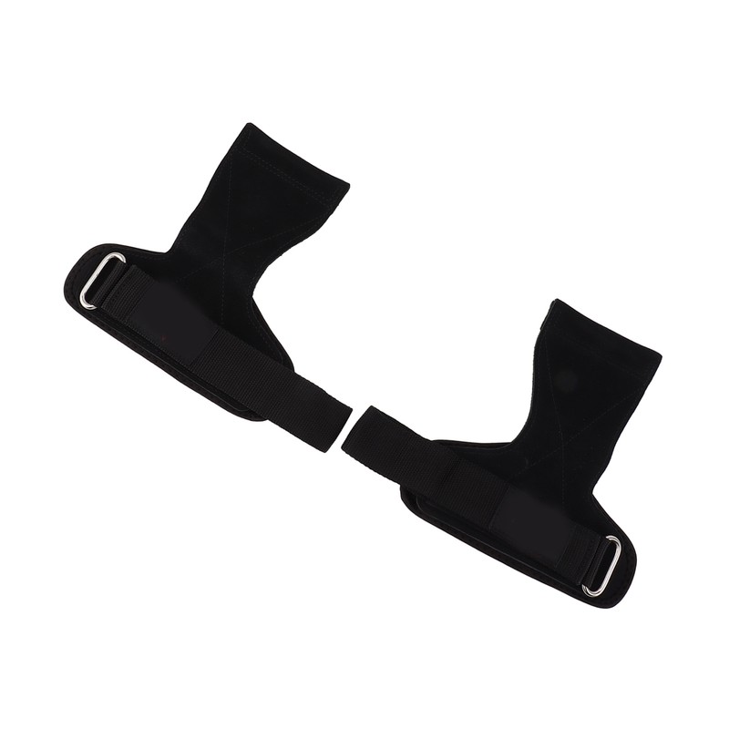 Pull Up Deadlift Straps Assist Wrist Padded Workout Power Lifting