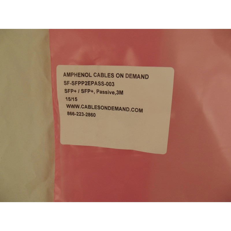 Amphenol Cables On Demand SF-SFPP2EPASS-
