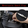 Amazleer 2 x CR8E Spark Plugs for Motorcycle, High Performance