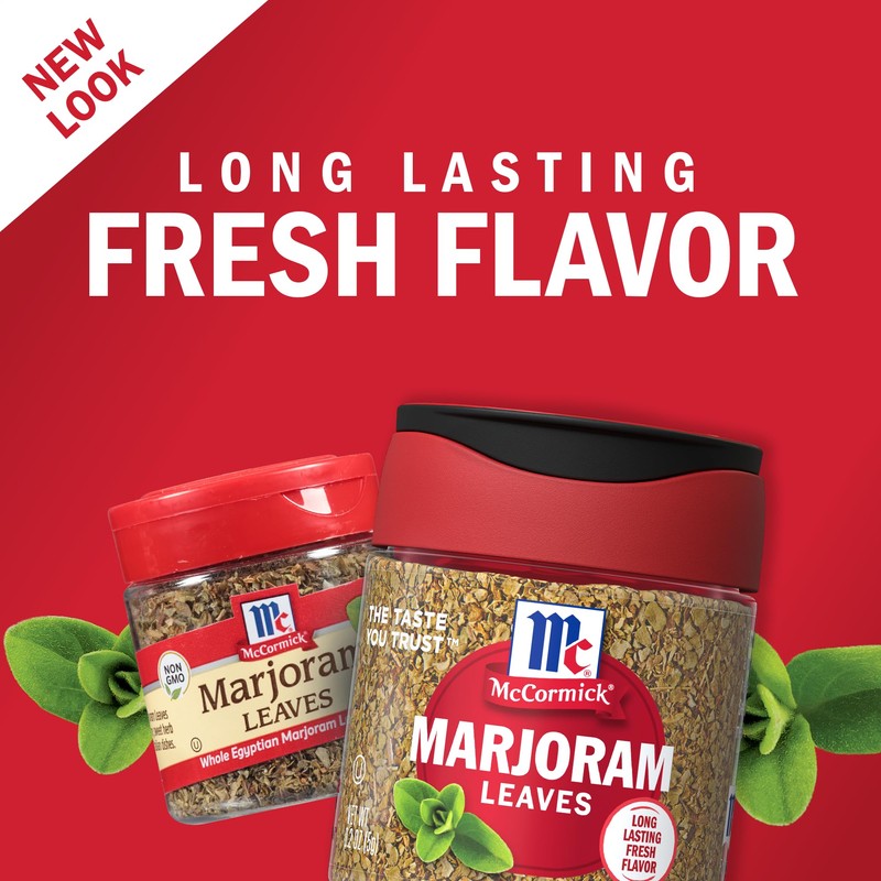 McCormick Marjoram Leaves, 0.2 oz (Pack of 6)