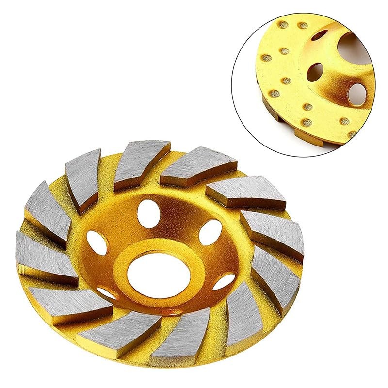 Deepa Ribusu 4.9 inches (100 mm) Diamond Cup Wheel Set