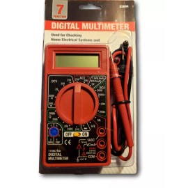 Cen Tech 7 function digital multimeter battery tester meter voltmeter voltage tester omh