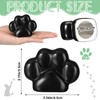 Honeydak 2 Pack Toilet Bolt Caps Decorative Paw Print Toilet