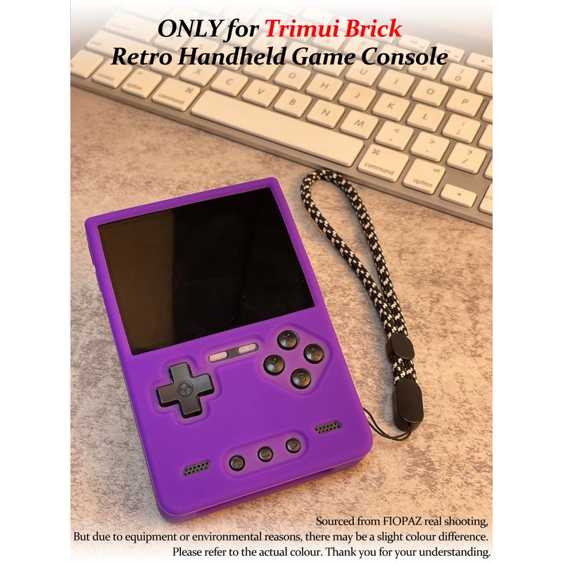 FIOPAZ Silicone Case for Trimui Brick Retro Handheld Game Console,