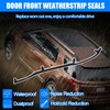 KAVIUS Door Front Weatherstrip Driver Side Compatible with Ford Explorer
