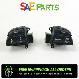 Factory OEM 10-17 Honda Accord Steering Wheel Radio Cruise Control Switch Set 35880-TA0-A11