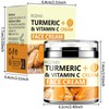 Turmeric & Vitamin C Face Cream, Deep Cleansing Face Moisturizer,