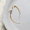 Clip on Earrings for Women Gold/Silver Long Dangle Earrings Non