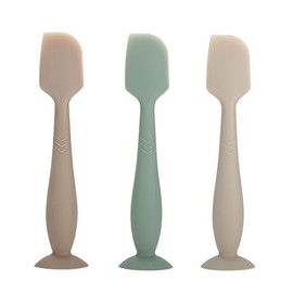 Espátula para crema de pañal para bebé, paquete de 3 espátulas para el trasero del bebé, aplicador de crema de pañal para recién nacidos, cepillo para