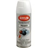 Krylon K05131507 ColorMaster Paint + Primer, Ultra Flat Primer, White,