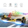 GlareWheel M3 Hoverboard LED Light Bluetooth Chrome Gold