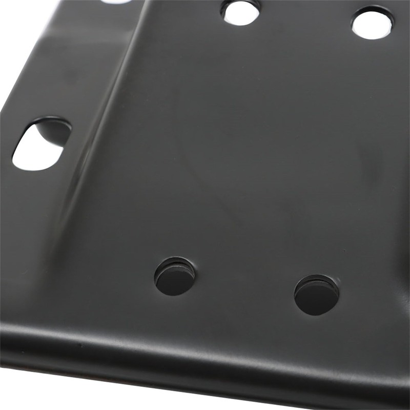 munirater 2Pcs Front Bumper Bracket Set Black Replacement for 2002-2018