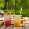 uxcell 8pcs Silicone Straw Tips, Metal Straw Covers, Soft Reusable