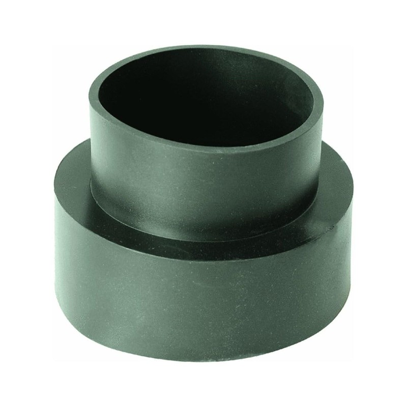Fernco PDSC-43 Downspout Storm Drain Connector, Pack of 1, Black