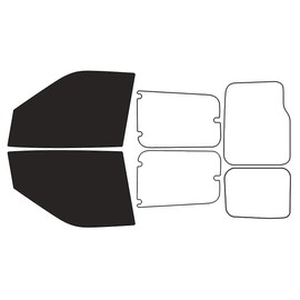 Rvinyl Window Tint Kit Compatible with Ram Promaster 2015-2021 (City) - Front Precut Kit - 20%