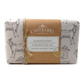Castelbel Almond & Oat Luxury Fragranced Soap, 10.5 Ounces