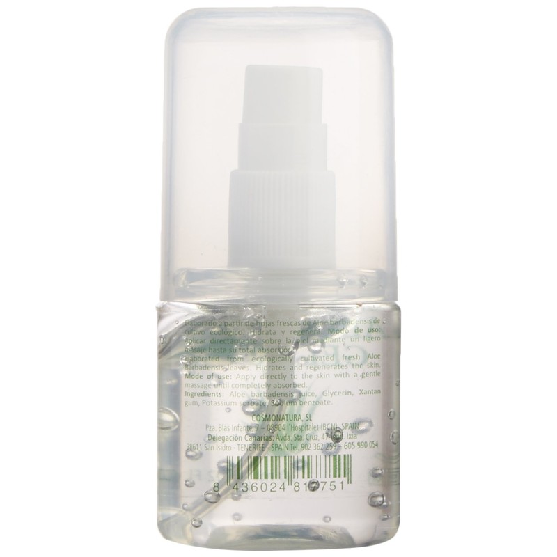 Natura Canaria Aloe Vera Gel 100% Pump Dispenser 30 ml