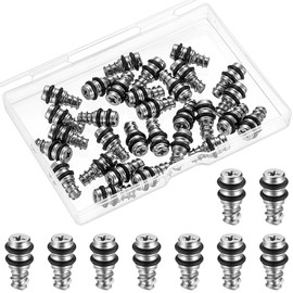 Pack of 40 Shelf Brackets, 6 mm Shelf Holder, Metal Shelf Support for Shelves, Shelf Holder Pins, Shelf Brackets, Shelf Pins for Furniture, Bookcases, Cupboards, Kitchen Cabinet, Shelf Bracket