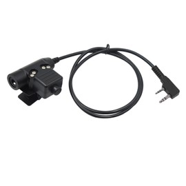 JUYODE Military U94 PTT Adapter Push to Talk Button Connector 7.0 mm TP-120 Tactical Headset Compatible with Midland GXT, LXT, XT, X-Talker LXT340 LXT345 LXT420 L GXT1000 GXT1050 LXT500 XT14 T31VP