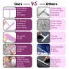Shower Squeegee with Silicone Hook, 11" Inch Width All Purpose