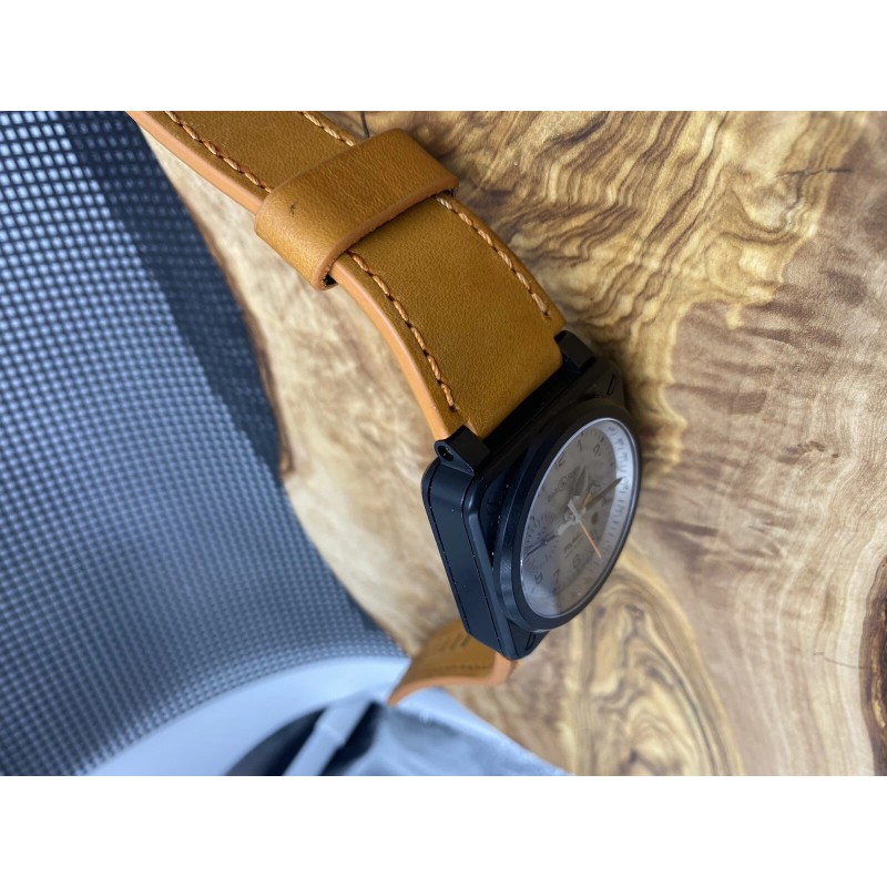 Bell & Ross 24mm ORANGE Bell & Ross Leather Strap