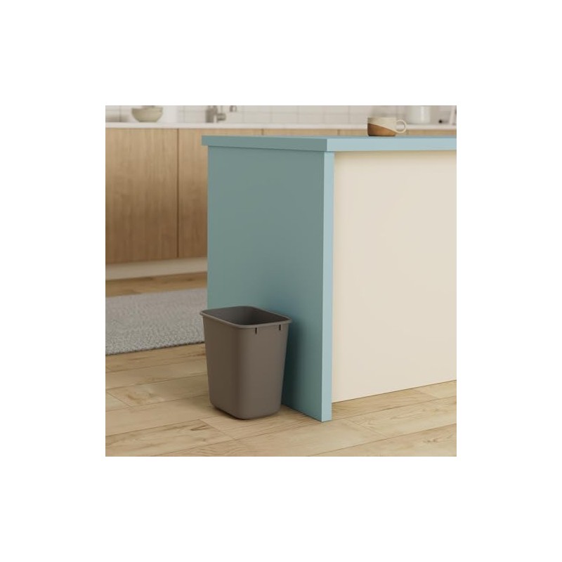 ラバーメイド(Rubbermaid) ソフトウェイストバスケット グレイ 295575