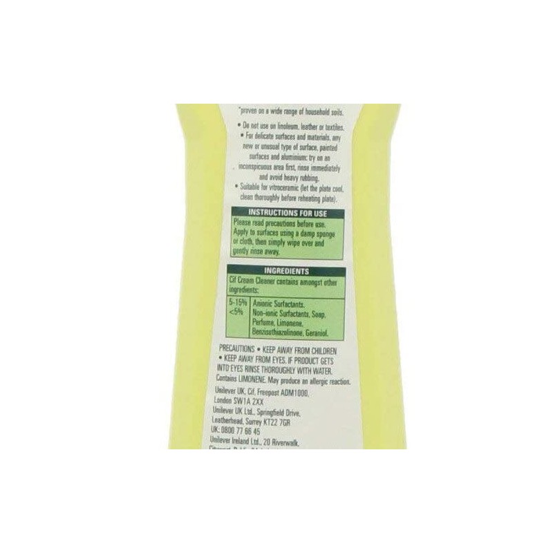 Cif Crema Limón Fresco 500ml