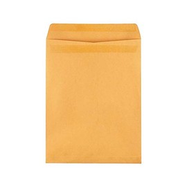 Staples 534826 Self-Sealing Catalog Envelopes 12-Inch X 15-1/2 Brown Kraft 100/Box