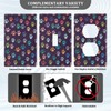 YETTASBIN Dog Paw Duplex Outlets Cover Unbreakable Wall Plate Cover