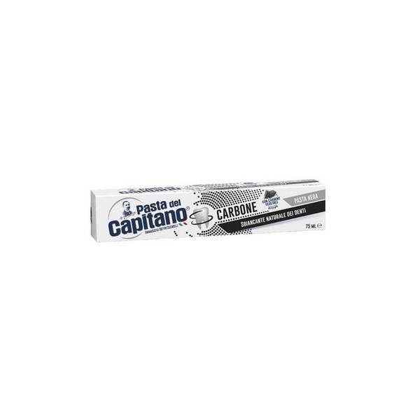 Pasta del Capitano Carbone Whitening Black Toothpaste 100ml 3.38fl.oz
