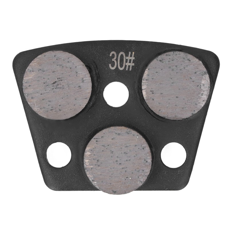 3Pcs Diamond Grinding Shoes Trapezoid Concrete Floor Cutting 3 Cylinder