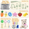Ousiya Ousiya 24 Pack Puppy Toys Set with Storage Box