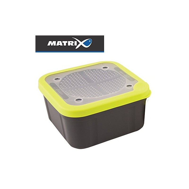 Matrix Bait Box Lime/Grey 1.1 Pint