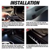 2pcs 3D Magnetic Car Door Step LED Welcome Logo Shadow