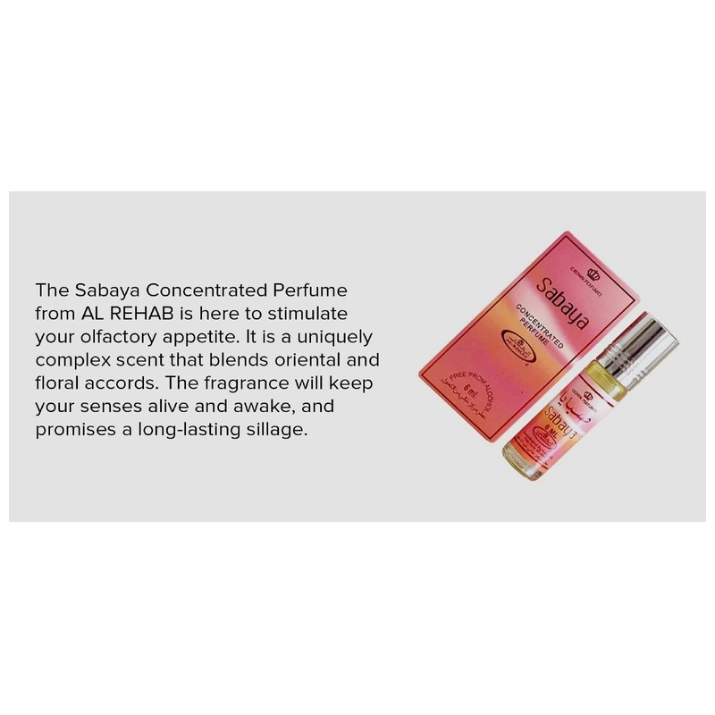 Al Rehab Sabaya Concentrated Perfume Rollerball 6 ML/0.20 (Unisex)