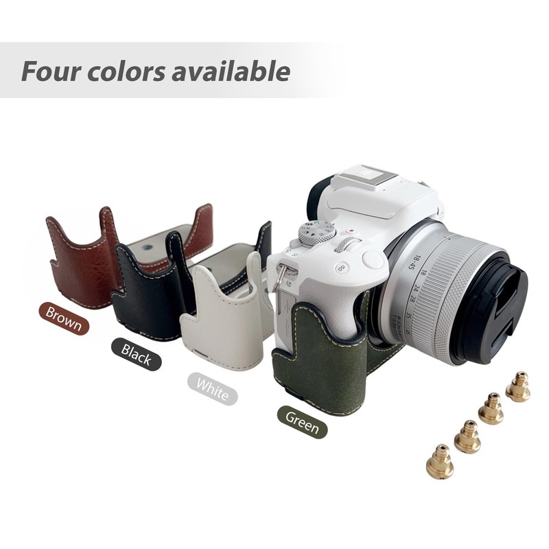 Namolit Digital Camera Bottom Protective Case PU Leather Camera Bag