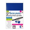 Vaessen Creative Shrink Plastic, Blue, 4 Sheets, 21 x 30