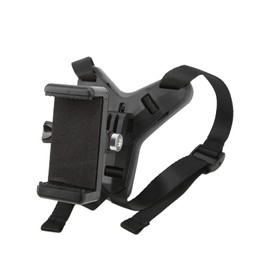 Gonetre Motorcycle Helmet Mount Motorcycle Helmet Front Chin Mount, Helmet Mount, Sports Camera Mount, Compatible with Most Mobile Phones and Action Cameras, for