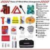 Car Emergency Roadside Tool Kit with Jumper Cable Shovel,Auto Truck
