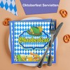 Onlvmyur Pack of 30 Bavaria Napkins Oktoberfest Decorative Napkins Set