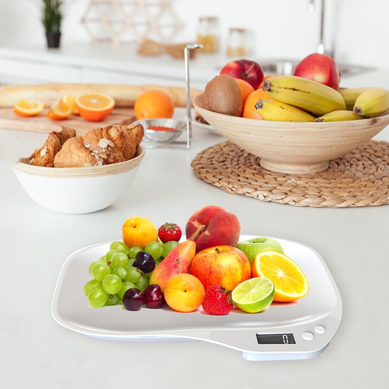 Multi-Function Digital Pet Scale for Small Animals Rabbit Hamsters Parrot,Large