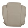 Priprilod Leather Driver Side Bottom Replacement Seat Cover Tan（#44） Compatible