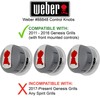 Weber 88848 Gas Grill Burner Knobs