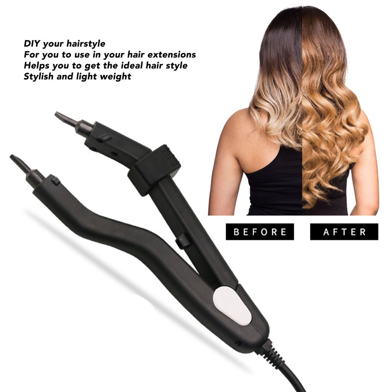 Fusion Hair Extensions Tool Professional Fusion Heat Iron Connector for