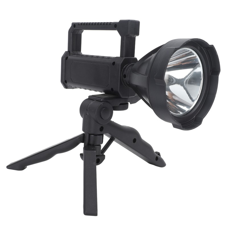 Handheld Spotlight Strong Light Waterproof Rechargeable Spotlight Flashlight LED Searchlight