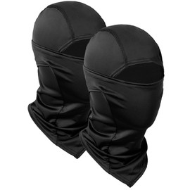 2 Pack Camo Balaclava Face Ski Mask,UV Protection Ice Silk Neck Gaiter Scarf Sun Hood for Men/Women Motorcycle Cycling