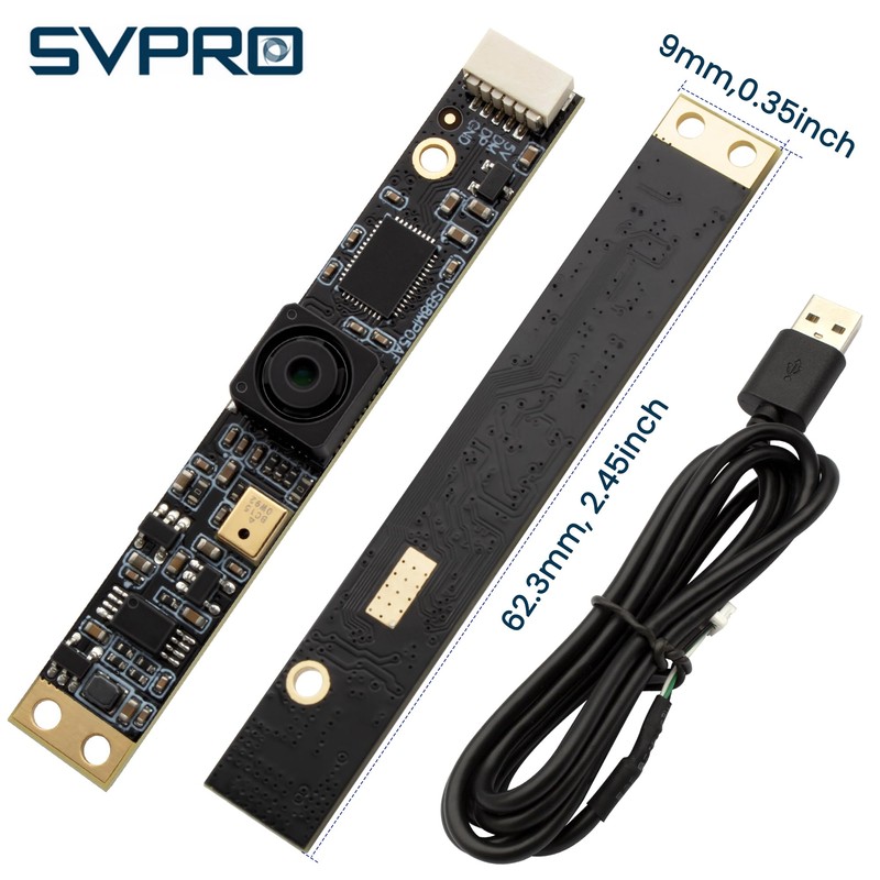 Svpro 8MP USB Camera with Microphone for Computer UVC Lightburn